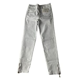 Aranza white jeans 5 hand made 27x26 denim butt lifting White